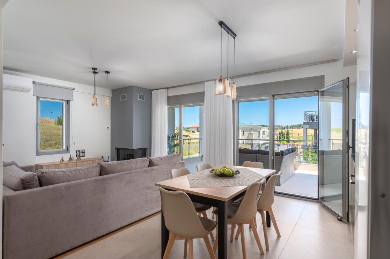 Sea Wind Luxury Apartments With Pool Kassandra Halkidikι Nea Fokea Exterior photo